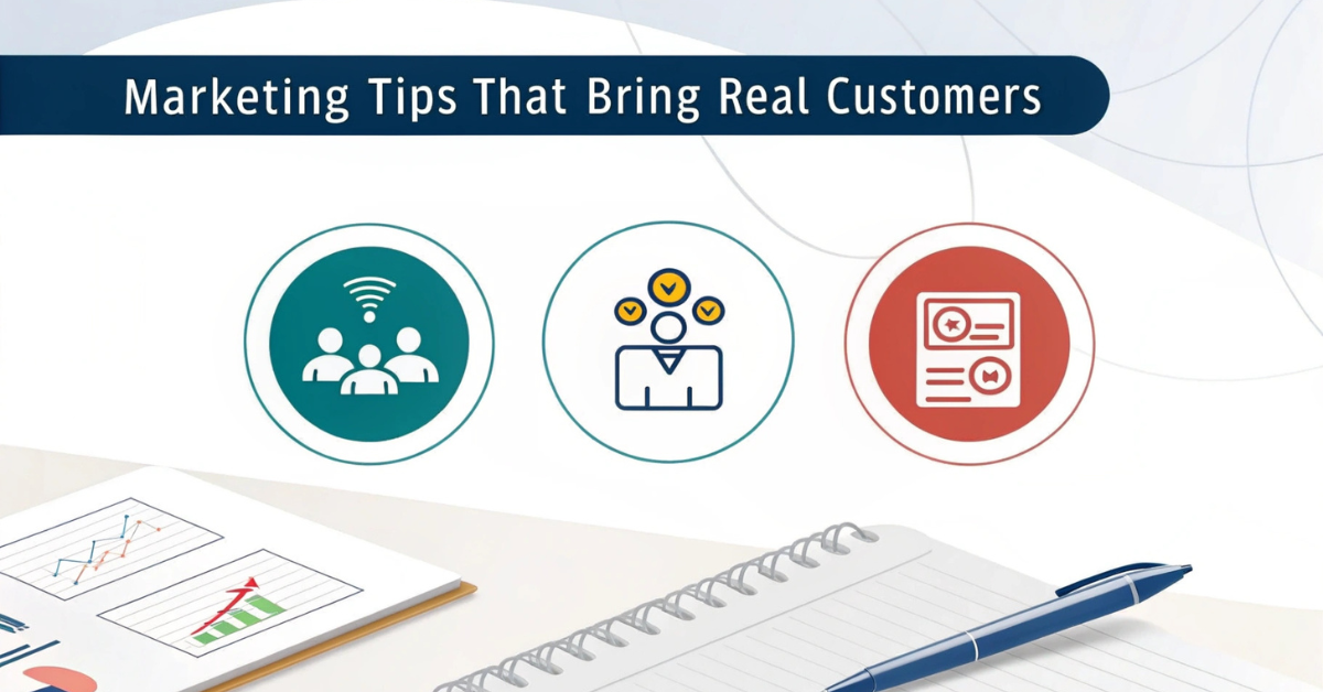 Simple Marketing Tips That Bring Real Customers