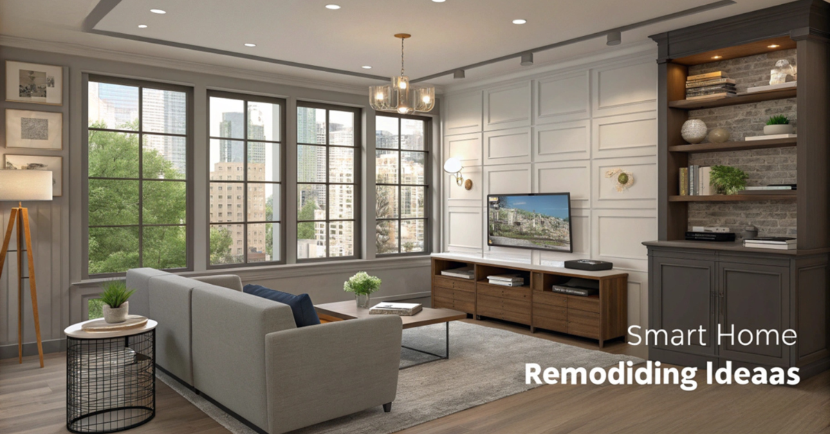 Smart Home Remodeling Design Ideas for Chicago Homes Small Space Living Modern Comfort and Timeless Style